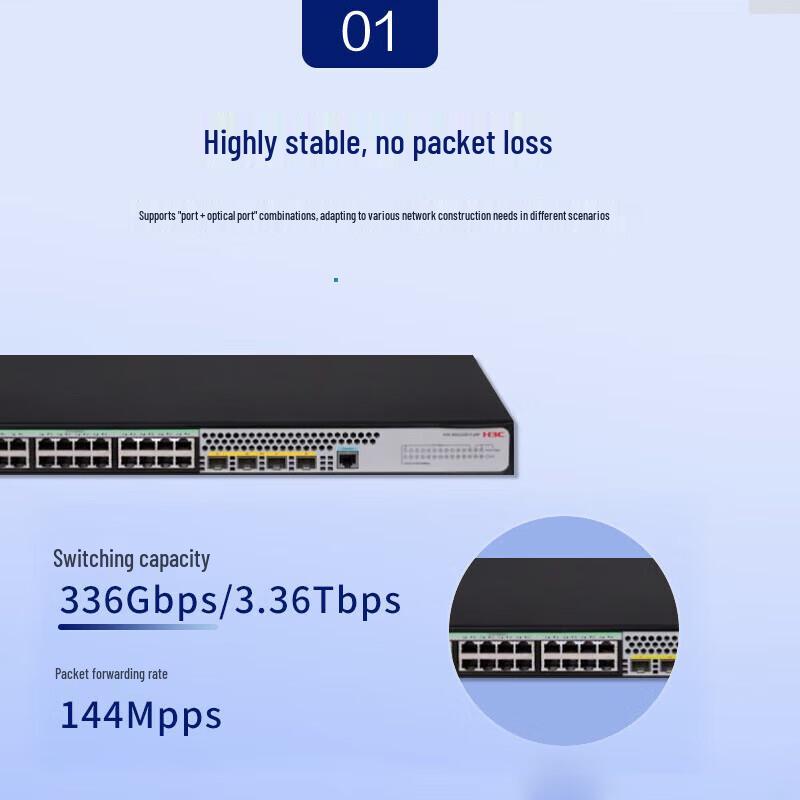 H3C MS4320V3-28P Managed Gigabit Ethernet Switch
