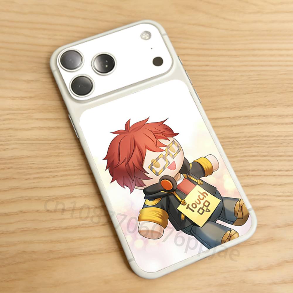 Mystic Messenger Для iPhone 17 Pro /Pro Max Задняя крышка-аккумулятор с наклейкой-скином для камеры Задняя защитная пленка-стикер