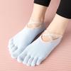 Breathable Pilates Socks Lace Bandage Fitness Socks Fashion Non-Slip Socks  Pilates Studio