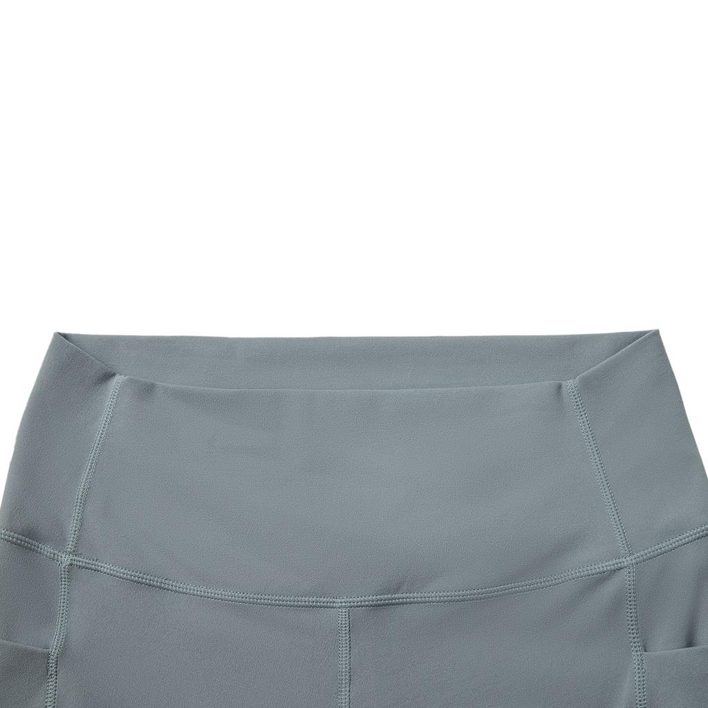 Li Ning Серия Фитнес Однотонные Универсальные Облегающие Спортивные Длинные Брюки Женские низ Штормовой Серый AULV024-3