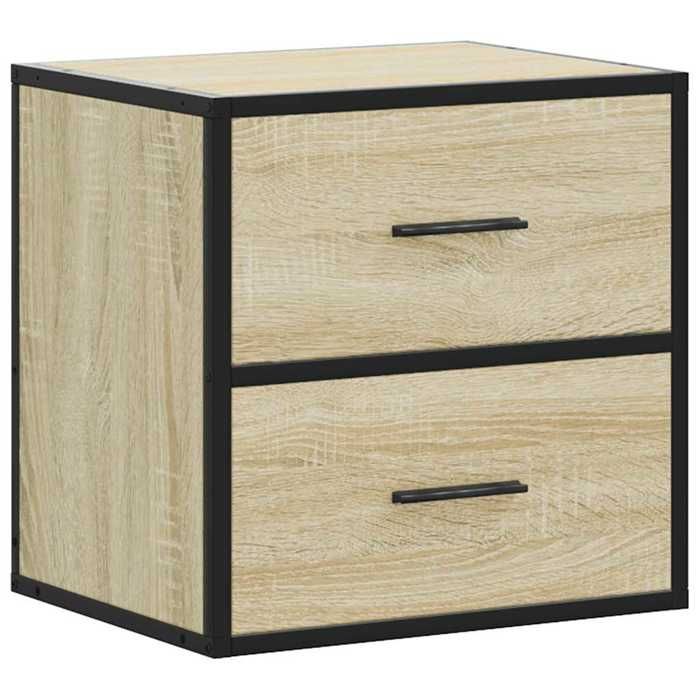 VidaXL Table de chevet murale chêne sonoma 40x31x39,5 cm, armoire, table d'appoint, armoire de lit, armoire de chevet, table 848726