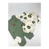 Bear Embroidered Baby Boy Rompers