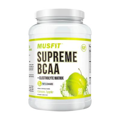 Supreme BCAA + Электролитная Матрица Порошок Зеленое Яблоко 90 Порций, 2.7 фунта