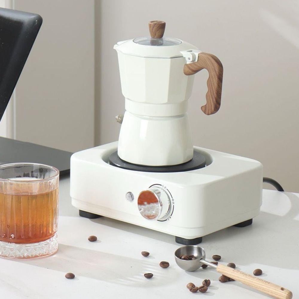 Fast Heat Coffee Pot Heating Furnace Adjustable Temperature Electric Teapot Burner Mocha Pot