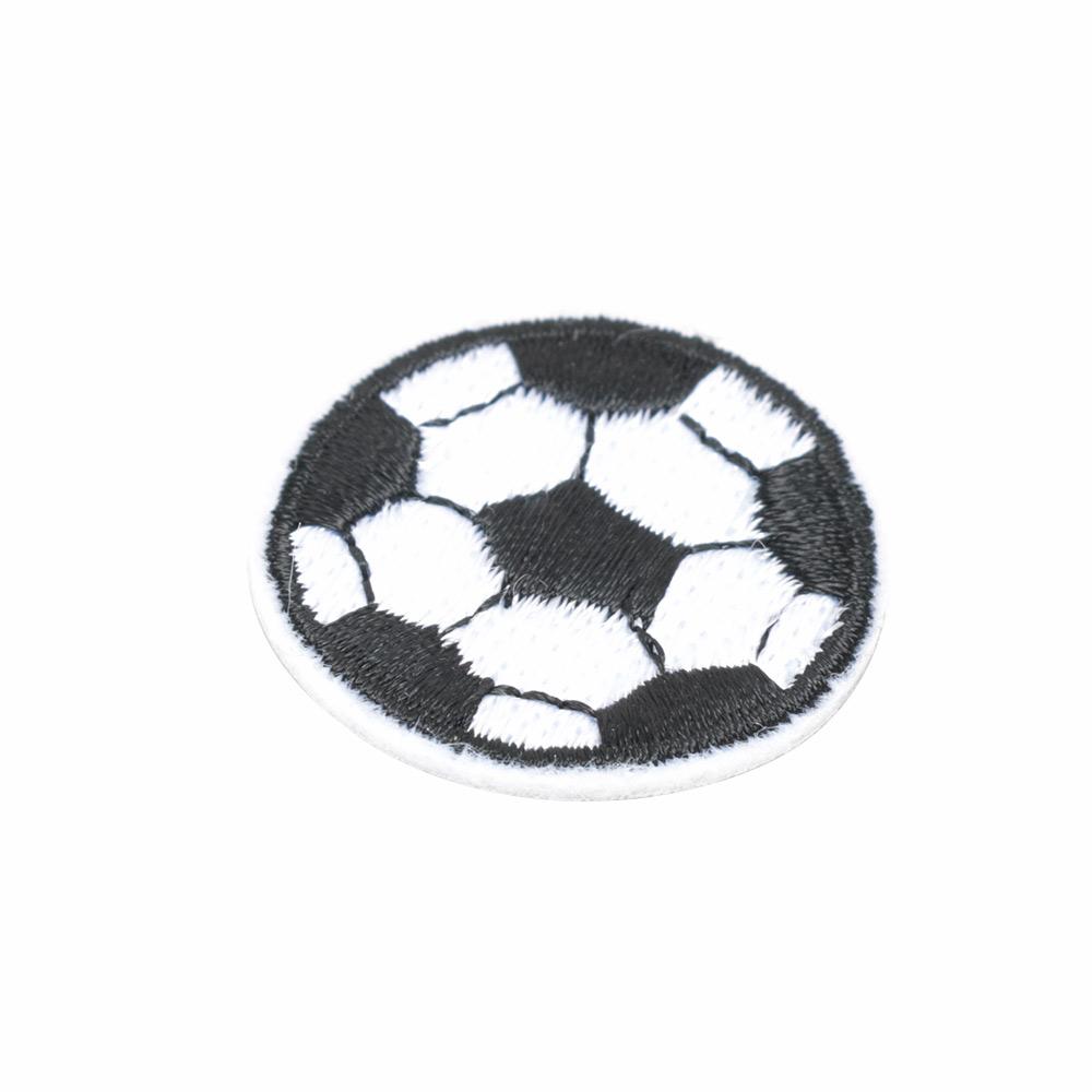 Embroidered Stick on Football Handmade Stickers Clothes Patches Jeans Decor