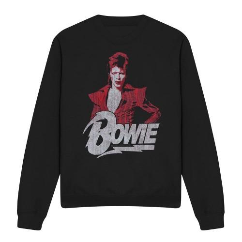 David Bowie Толстовка унисекс для взрослых с бриллиантами