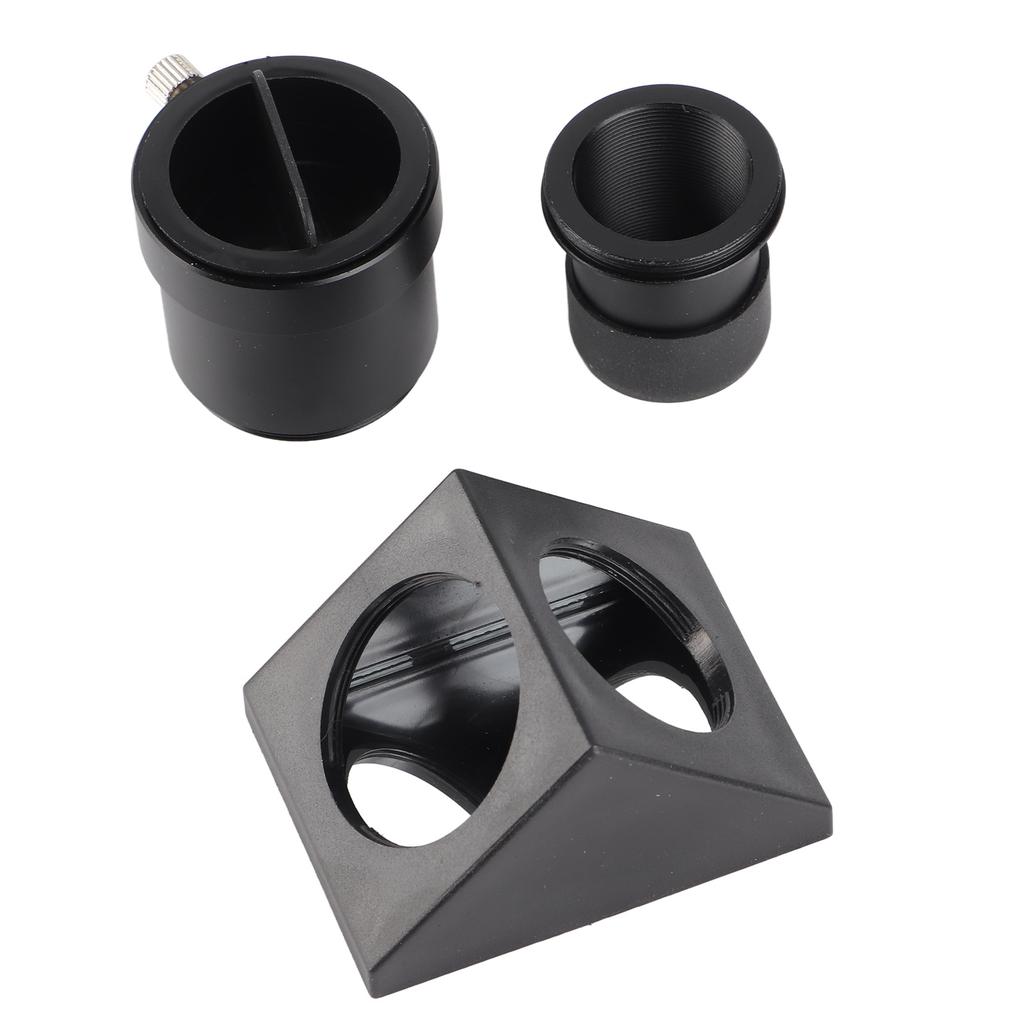 1,25-дюймовое зенитное зеркало с линзой с полным покрытием и пылезащитной крышкой, 90-градусный диагональный адаптер для 1,25-дюймового окуляра 0,965 дюйма