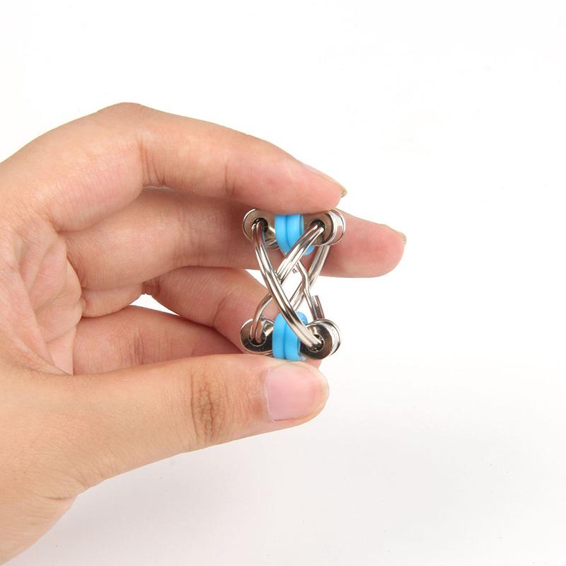 Металлический брелок-цепочка для снятия стресса для взрослых