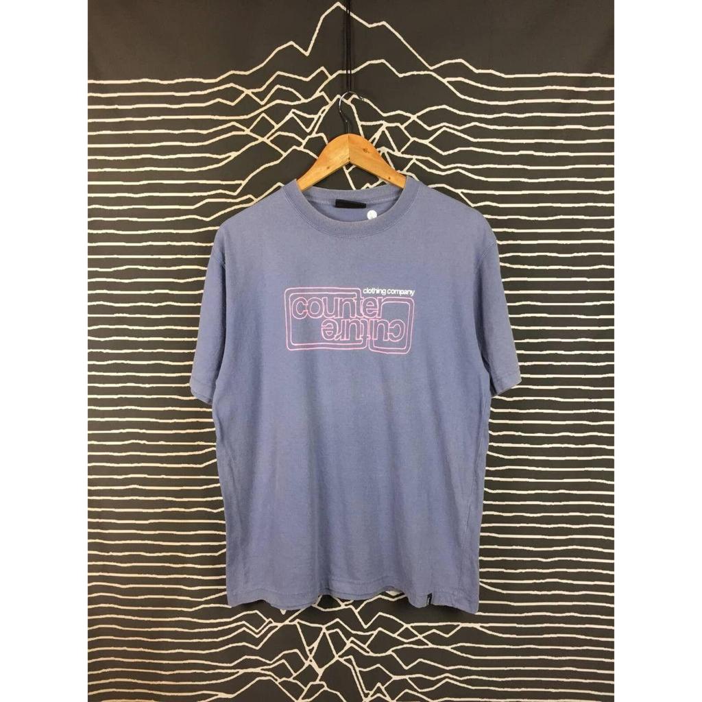 Vtg Counter Culture Clothing Company Big Logo Streetwear Tee