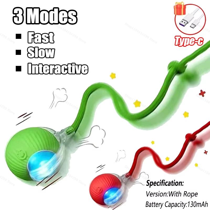 Интерактивные игрушки для кошек Перезаряжаемое колесо для тренировок кошек Интерактивная игрушка-двигатель для кошек Взаимодействие питомца с кошкой Автоматический вращающийся мяч