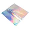 4 шт. Переливающаяся скатерть Блестящие одноразовые лазерные скатерти Прямоугольные пластиковые голографические