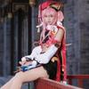   Yanfei Cosplay Costume Game   Yan Fei Cosplay Halloween Sexy Women Outfit Full Set with Hat Suit