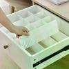 1 шт. DIY Регулируемые разделители для ящиков Комбинированная перегородка Экономия места Разделитель для шкафа-гардероба Для нижнего белья Носков