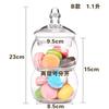 Стеклянная Банка для Конфет Прозрачная с Крышкой Хранение Зерна Европейский Дом Разное Коробка Бутылки