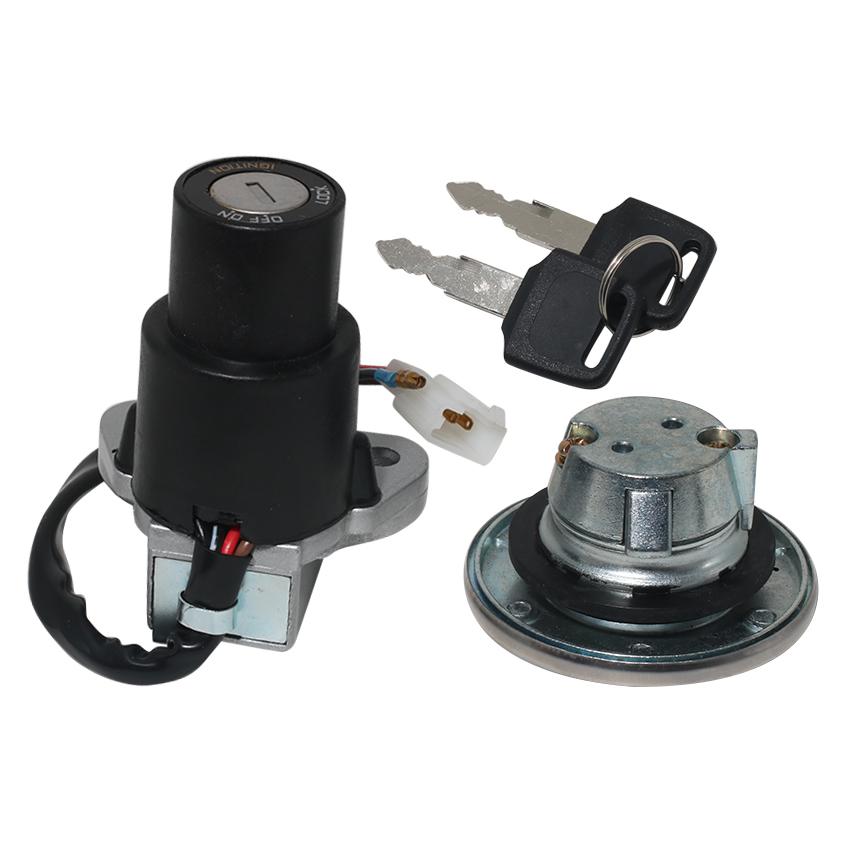 Motorcycle Fuel Gas Ignition Switch Lock With Key Kit For Yamaha FZR250 1987-1988 FZR400 1988 1989 1990 FZR600 1989-1993