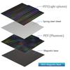 Pei Texture Sheet 235x235 For Ender 3 Elegoo Neptune 4 Pro Pet Peo Pey Magnetic Build Plate Sping Steel 3d Printer Heated Bed