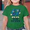 Children's Casual Letter Print Short-sleeved Top T-shirt