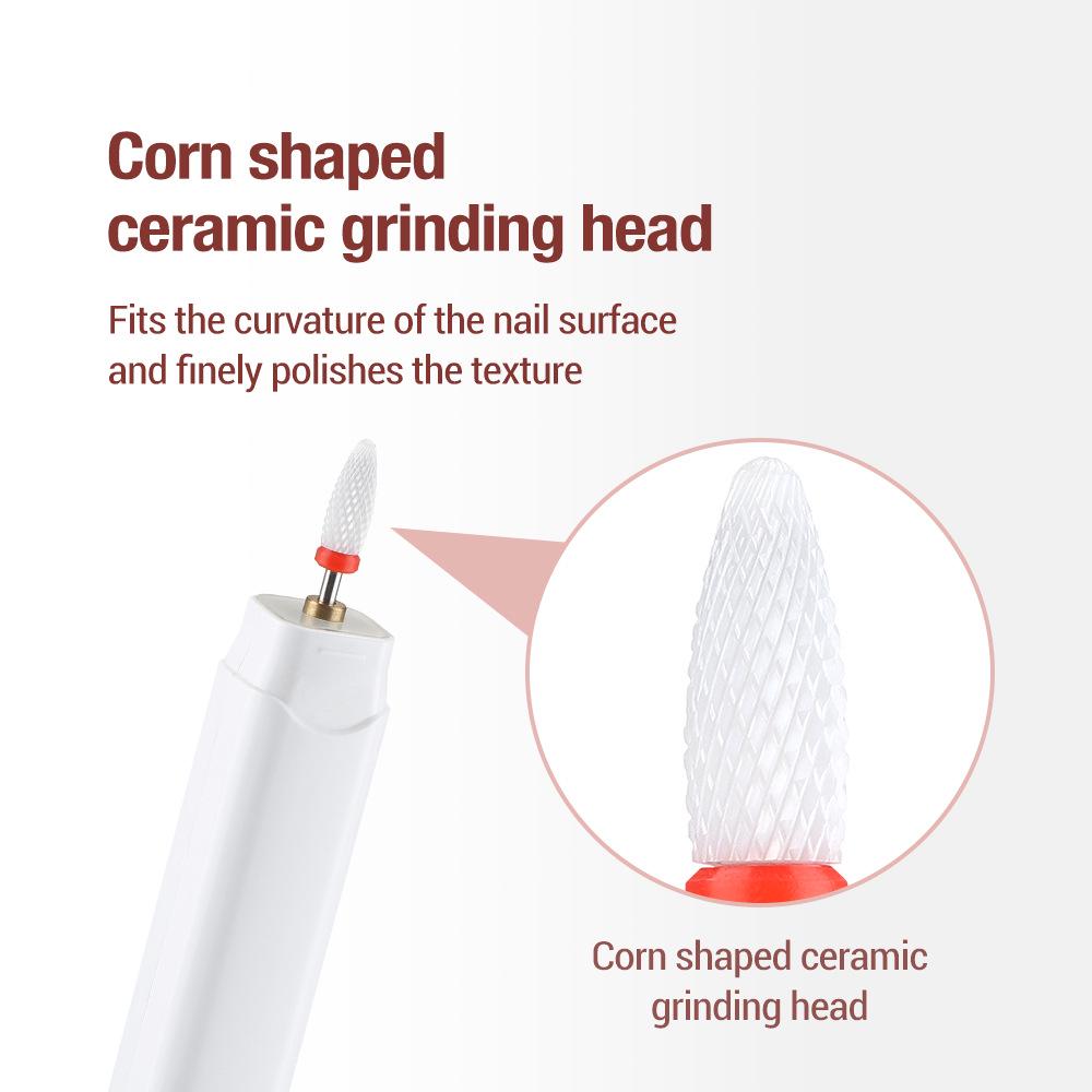 Портативная трехскоростная электрическая пилка для ногтей и средство для удаления кутикулы для нейл-арта