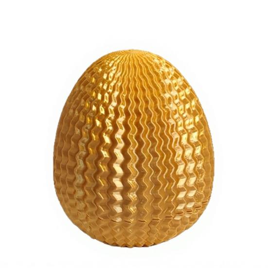 3D Printed Maze Dragon Egg Puzzle Box with Hidden Storage Cavity, Brain Teaser Game for Easter Birthday Holiday Surprise Container