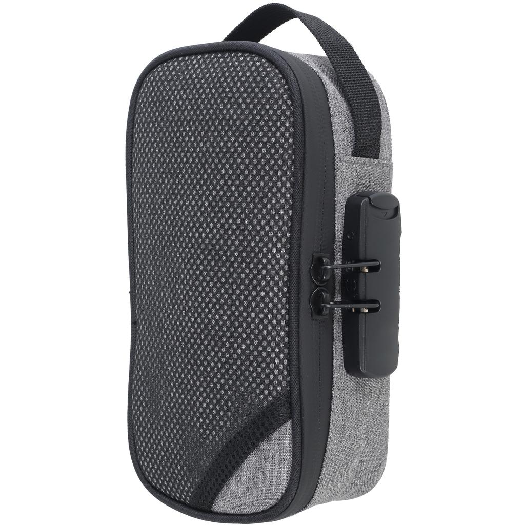 Сумка для хранения с кодовым замком, непроницаемый для запахов контейнер с съемными отделениями, большая вместимость для дома, путешествий, офиса