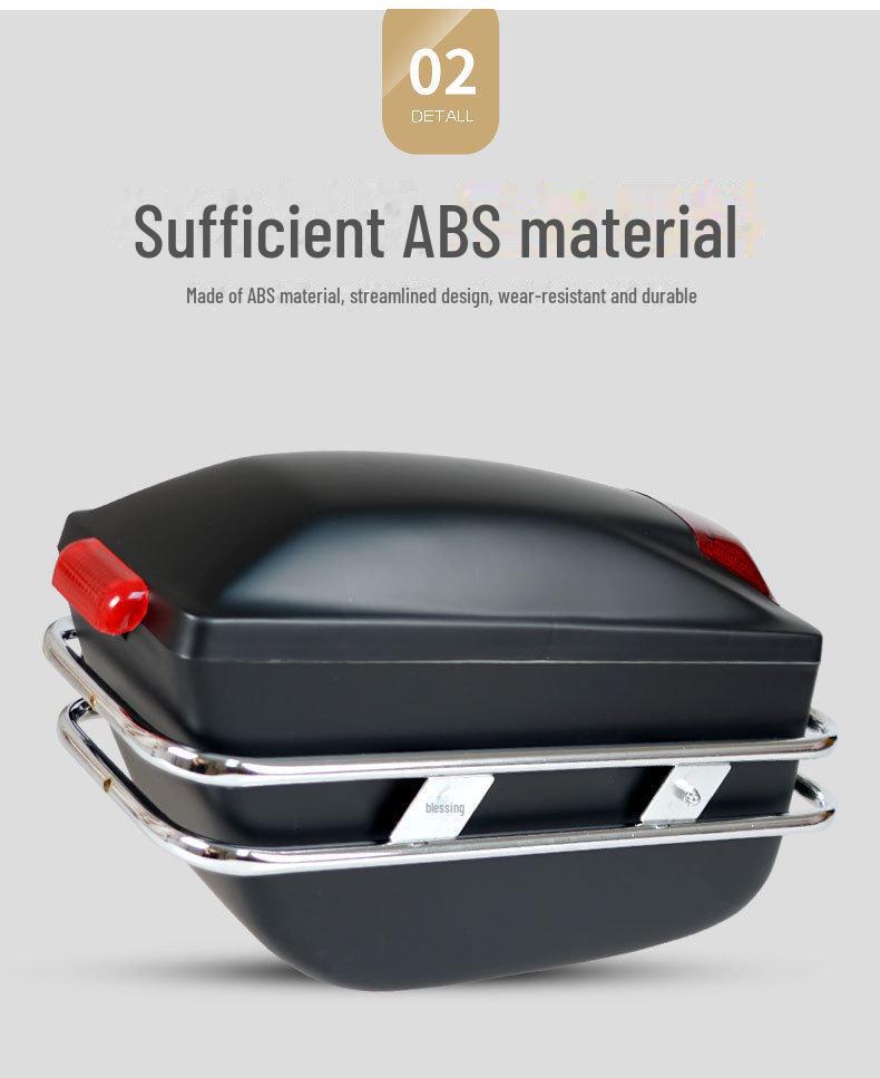 Боковой кофр для мотоцикла K6 с фарами — 2 или 3 кофра, модифицированный багажник и задний кофр из ABS