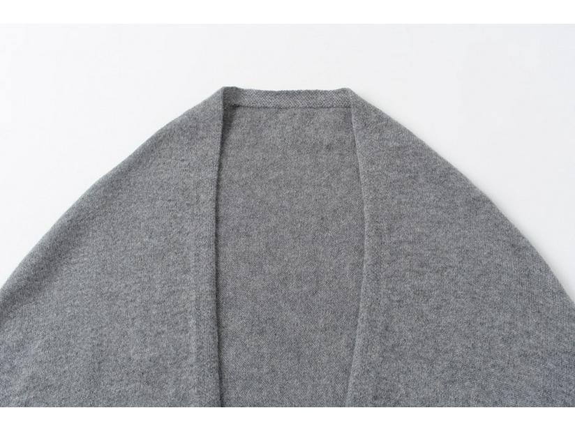 Универсальная шаль из 100% чистого кашемира: Модный теплый шарф-накидка для шеи и плеч, однотонный шарф и кардиган-накидка для кондиционированного воздуха.