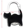 Cat Shape Folding Handbag Hook Holder Purse Hanger Table Edge Hanging Hooks