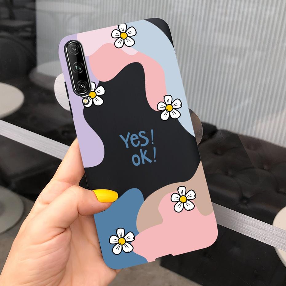 Чехол для Huawei Y9s с милым узором Макарун, силиконовый мягкий ТПУ задняя крышка для Huawei Y9S Y 9s SKT-L21 STK-LX3 STK-L22, чехлы для телефона