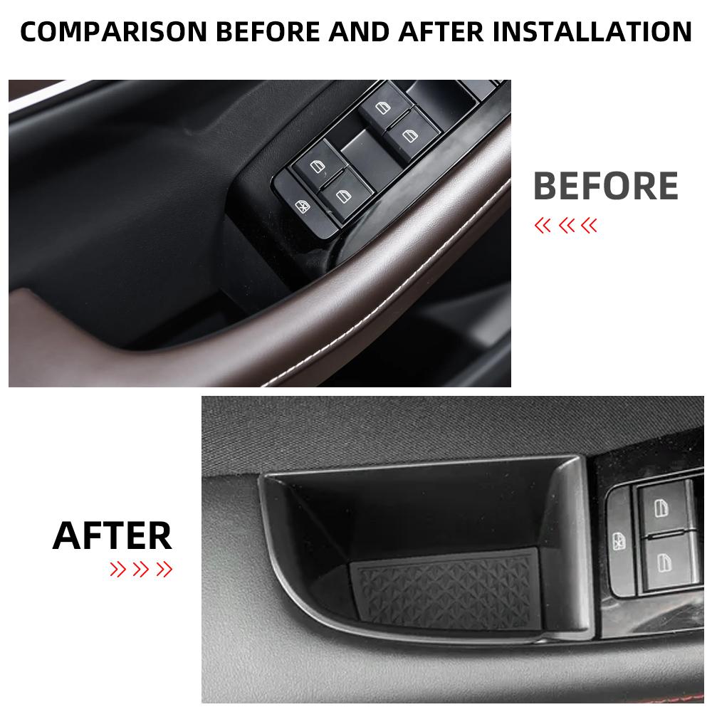 For Mazda CX30 CX-30 2020 - 2025 for Mazda 3 2019 - 2025 Door Handle Storage Box Barrel Cover Organizer Tray Accessories
