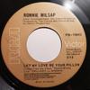 7inch Record RONNIE MILSAP - Let My Love Be Your Pillow PB10843 RCA VICTOR 1976 Canada Country/Folk Used