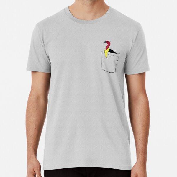 Pocket Brush Turkey TShirt Made in Australia Unisex T-Shirt
