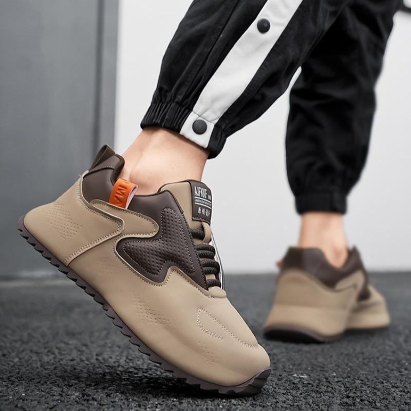 Модные мужские кроссовки на платформе, брендовая обувь для мужчин, дизайнерская мужская обувь, роскошные модные мужские кроссовки, нескользящая обувь для активного отдыха