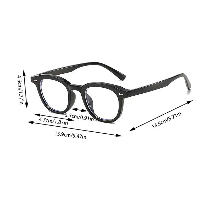Винтажные простые очки с защитой от синего света для мужчин и женщин, очки для блокировки синего света, очки для экрана компьютера, декоративные очки