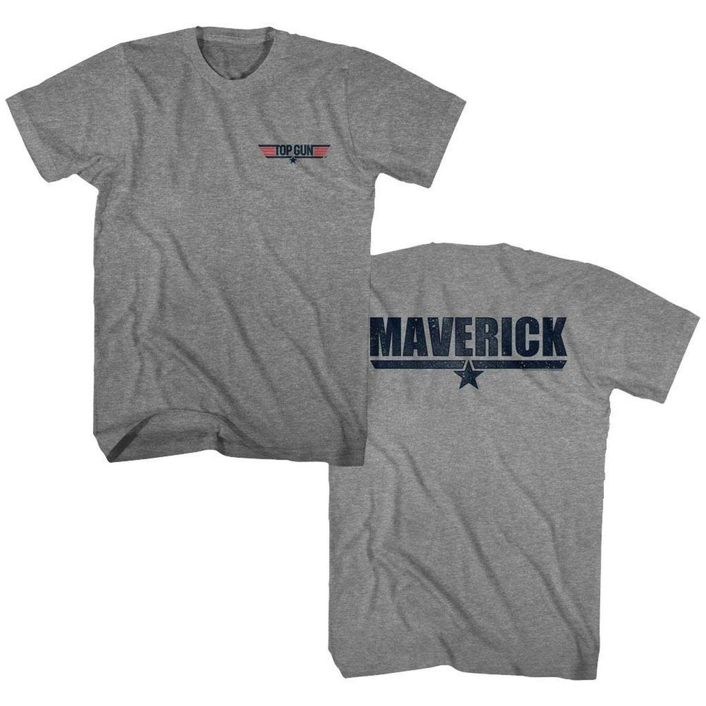 Футболка для взрослых Top Gun Maverick Графитовый меланж