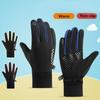 Kids Warm  Gloves Non-slip Bicycle Sports Mittens  Autumn Winter
