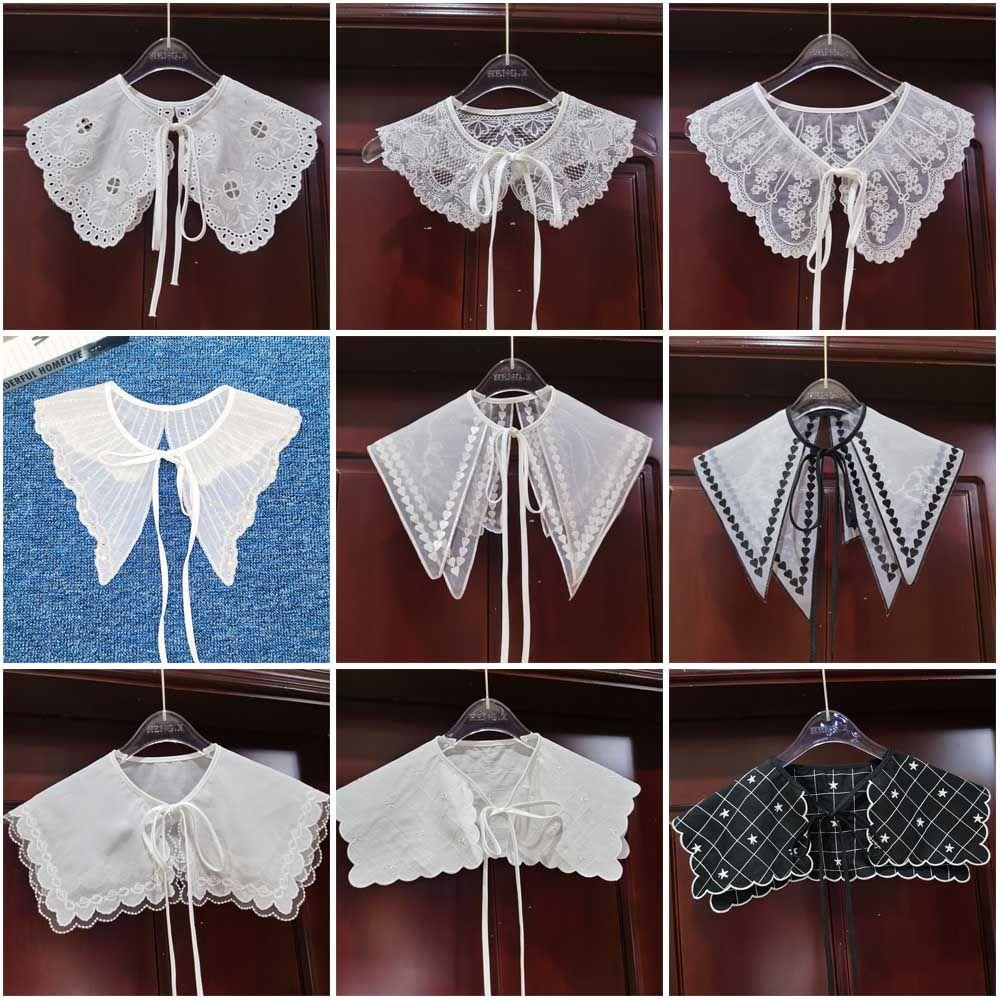 Sunscreen Shirt False Collar Detachable Doll Fake Collar Women Shawl Mini Cape Fake Collar