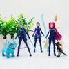 ?5/8PCS Anime Kpop Demon Hunters Action Figure Toys Derpys Tiger Ranimeumi Mira Zoey Sussy Figurine Doll for Fans Christmas Gift