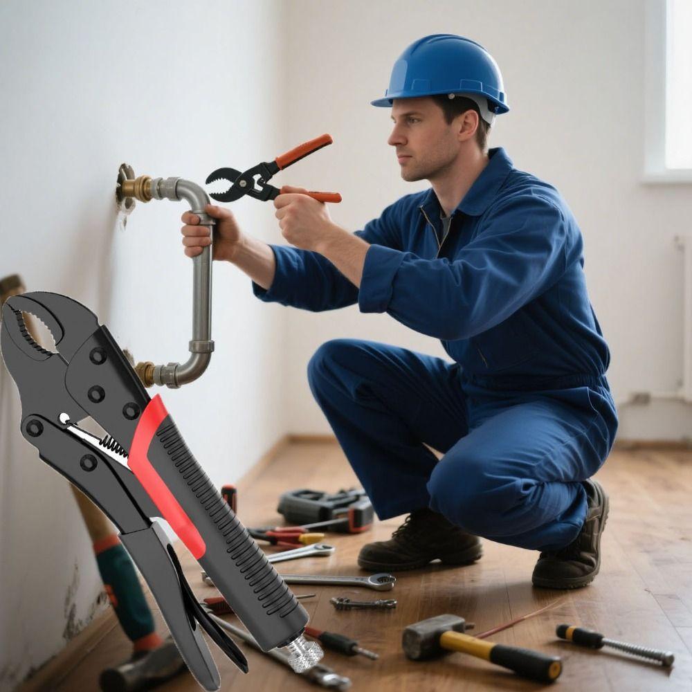 Straight Jaws Multifunctional Pliers Round Mouth Industrial Grade Pliers  Professional Electrician