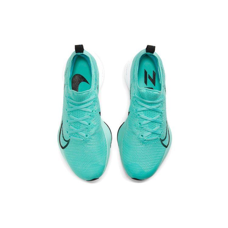 Nike Air Zoom Tempo NEXT% Flyknit Hyper Turquoise женские кроссовки зеленый хлор-синий белый CI9924-300