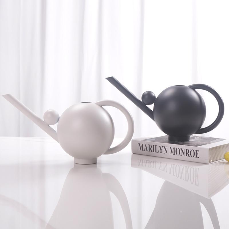 Nordic Ins Металлический чайник Чайная комната Комбинированное украшение Модель Домашний офис продаж Гостиная Журнальный столик Мягкое украшение Украшение