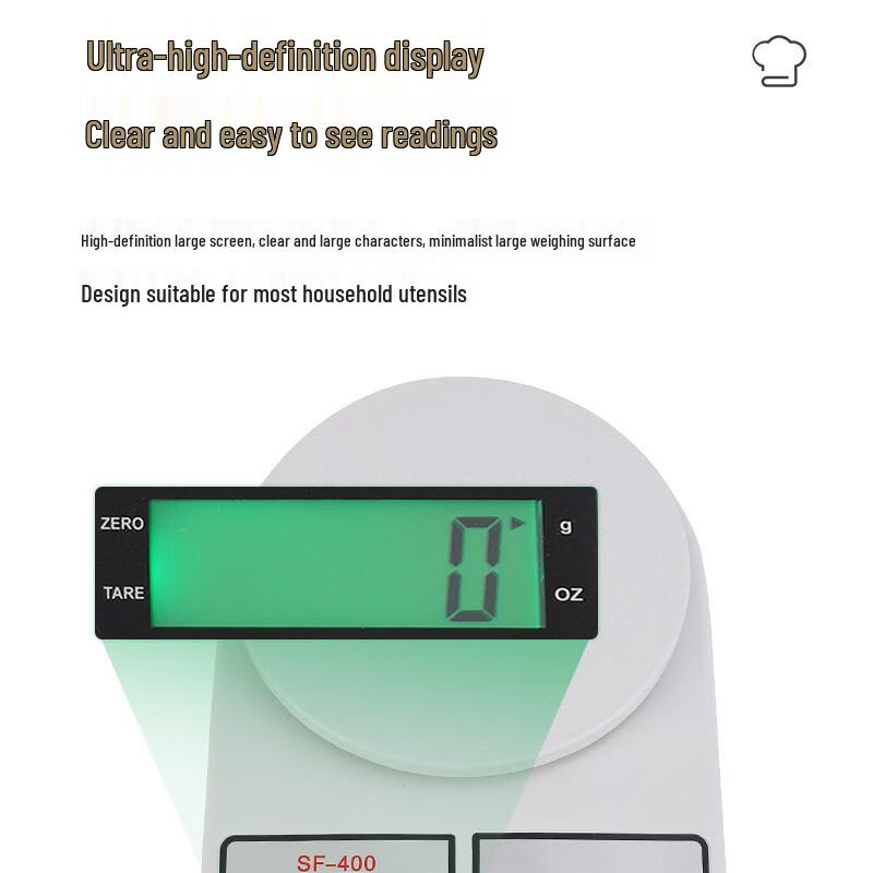 OUOETY High-Precision Digital Kitchen Scale