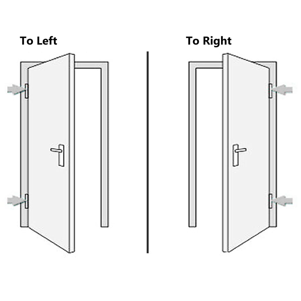 Front Door White 98 x 208 cm