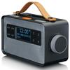 Lenco PDR-065BK - Radio DAB+/FM z Bluetooth i bazą ładującą, Lenco