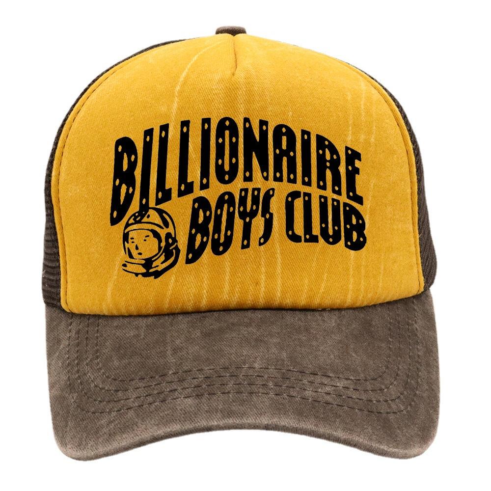 Letter print American baseball cap mesh van cap billionaire boys trendy cap