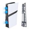 Cooling Fan for PS5 Pro Cooling Fan for PS5 Slim Release Automatic Temperature Cooling Fan for PS5 Slim Wind Speed Adjustment LED Light USB Port Low
