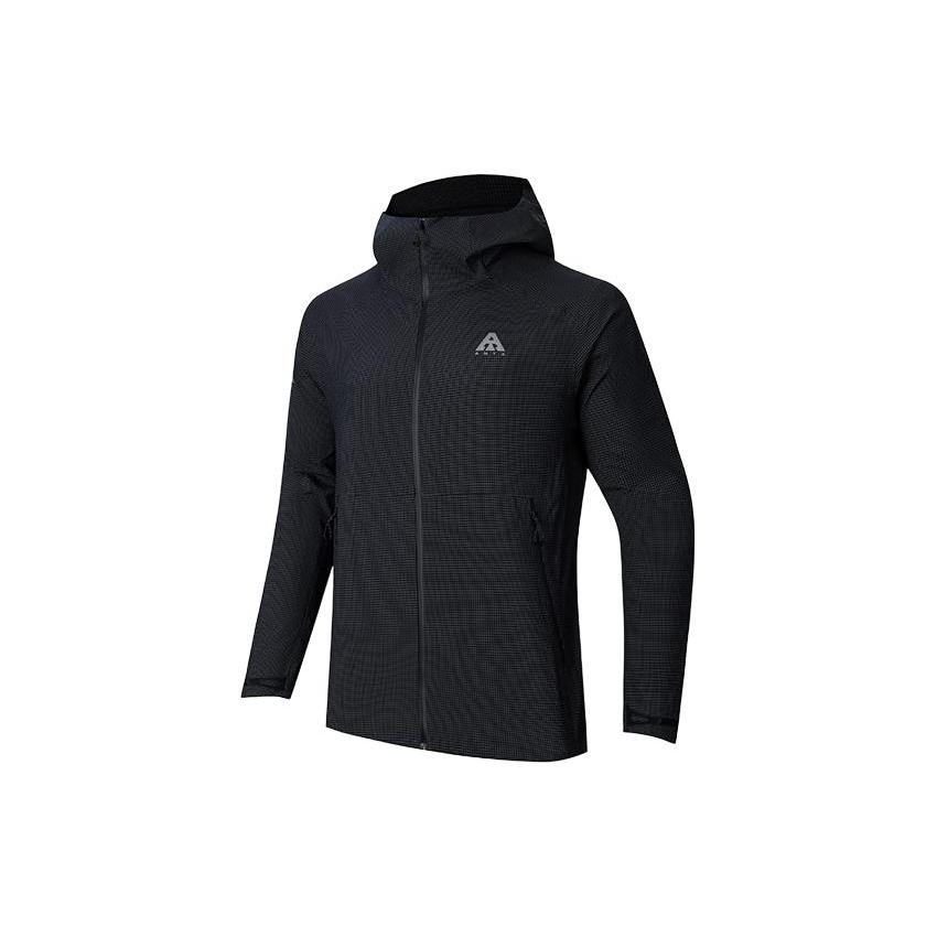 Anta Windproof Windbreaker Jacket Unisex Basic Black 952417605-5