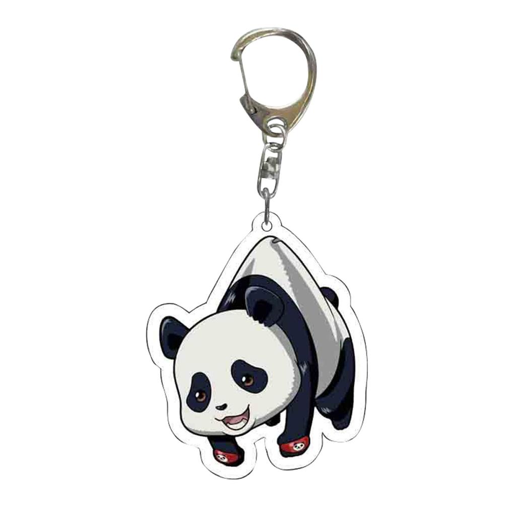 Анимационный периферийный брелок в стиле аниме Fan Q, двухсторонний прозрачный акриловый кулон