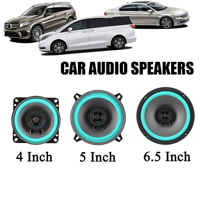 4/5/6,5-дюймовые автомобильные динамики Hi-Fi коаксиальный автомобильный сабвуфер универсальный автомобильный аудио музыка полный диапазон частот автомобильная стереоколонка
