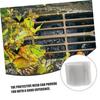 1-Volume Stainless Steel Roof Gutter Filter with Mesh Guard Cover and Leaf Protection Net for Home Use, Easy Installation