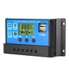 Новый PWM контроллер заряда-разряда солнечных батарей 10/20/30/40/50/60/100A с ЖК-дисплеем, двойным USB, автоматический регулятор зарядки от солнечной панели